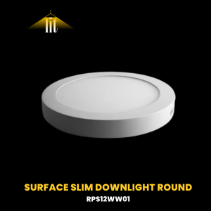 Surface Slim Downlight Round by Lit—Disruptive Solutions