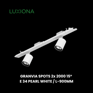 Granvia Spots 2X 2000 15° E 34 Pearl White By Luxiona - Disruptive Solutions Inc