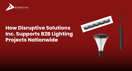 How Disruptive Solutions Inc. Supports B2B Lighting Projects – Disruptive Solutions